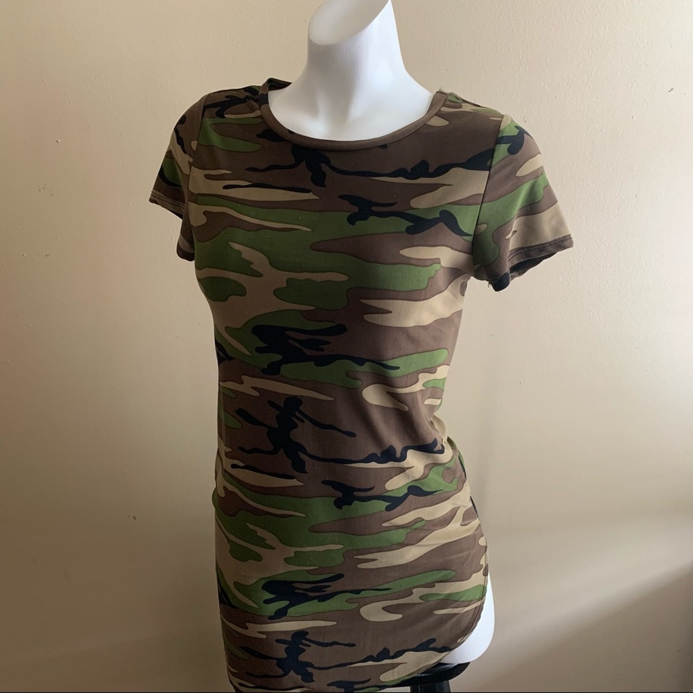 Blush Camo Shirt
